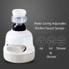 Kitchen Sink Faucet Sprayer 360° Rotating Water Tap Nozzle Filter Aerator Adjustable Faucet Head Pressurized Booster Attachment