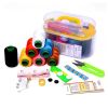 46pcs Portable Household Needle And Thread Sewing Tools Thread Kit Organizer Color Random