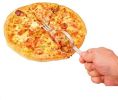 Pizza Cutter Knife with Fork Stainless Steel Portable Dual-Use for Pizza, Pies, Waffles and Dough Cookies Baking Tools