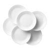 Winter Frost White 10.25" Dinner Plate, Set of 6