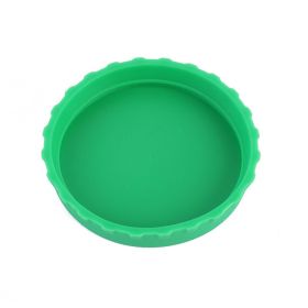 1pc Silicone Can Lid; Soda Water Silicone Closure; Beverage No Leak; Silicone Can Stopper; 2.6*0.5 Inches (Color: green)