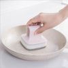 Dish Washing Sponge Wall Mount Self adhesive PP Handle Scrubber Kitchen Dishwasher Tool