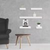 5pc Modern Wall Shelf Set